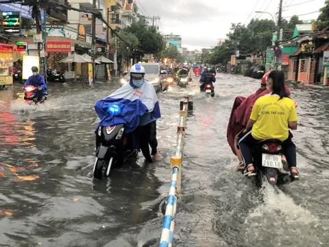 Đầu tuần Nam Bộ có mưa lớn, tập trung vào chiều và tối