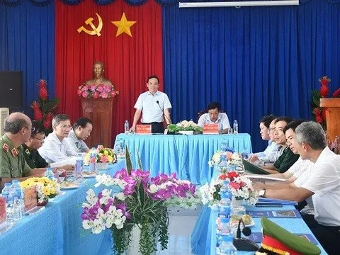 Đoàn công tác của Chính phủ làm việc tại Cà Mau và Kiên Giang