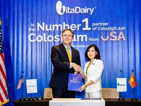 VitaDairy Việt Nam là đối tác số 1 của Tập đoàn sữa non lớn nhất toàn cầu