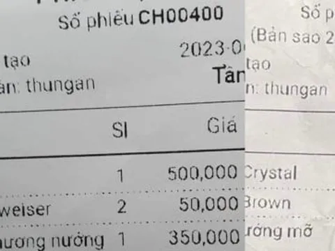 Hà Nội: Xác minh quán ăn trên phố Tạ Hiện bị tố 'chặt chém' khách hàng