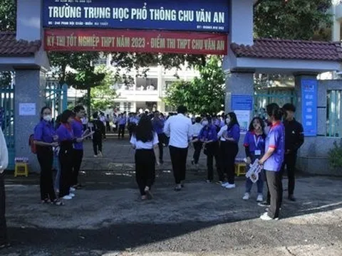 Ngày thi đầu tiên tại tỉnh Đắk Lắk không có sự cố bất thường