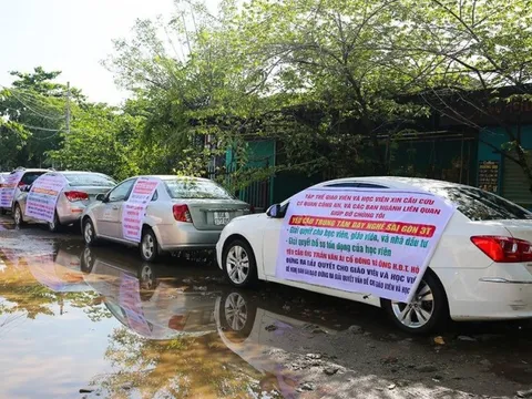 Hàng chục học viên, giáo viên trung tâm dạy lái xe Sài Gòn 3T kêu cứu