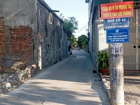 Nghệ An: Xôn xao thông báo phạt đối với người không góp tiền làm đường