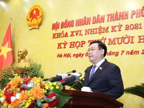 Chủ tịch Quốc hội: Hà Nội cần phải có tư duy cạnh tranh quốc tế