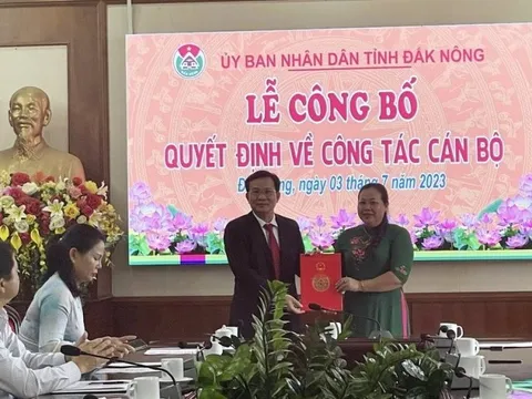 Tỉnh Đắk Nông có tân Giám đốc Sở Y tế