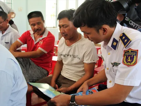 Nhiều hoạt động ý nghĩa đến với ngư dân đảo Cù Lao Xanh