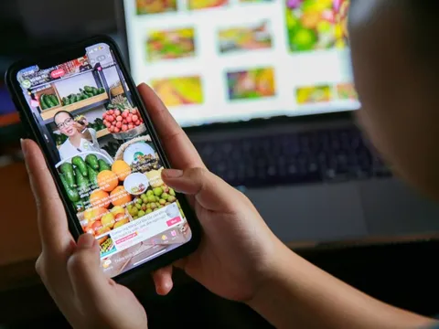 Livestream bán đồ tươi bắt đầu thịnh hành