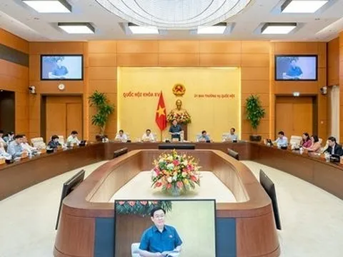 Ủy ban Thường vụ Quốc hội tổ chức 4 phiên họp trong quý III/2023