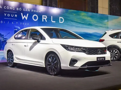 Honda City 2023 ra mắt Việt Nam: Giá từ 559 triệu, thêm nhiều trang bị, thu phí 1,2 triệu/năm cho một dịch vụ đặc biệt