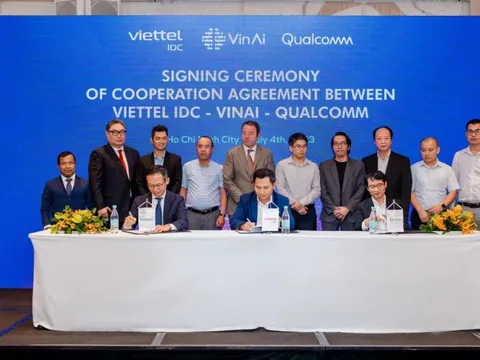 Viettel IDC hợp tác cùng VinAI và Qualcomm đẩy mạnh ứng dụng giải pháp AI