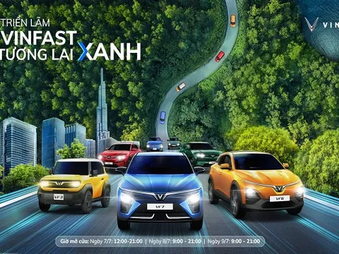 Triển lãm "VinFast - Vì tương lai xanh": Ra mắt bộ tứ xe điện VinFast mới