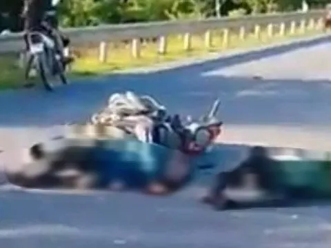 Chở vợ đi làm gặp tai nạn, chồng chết, vợ nguy kịch