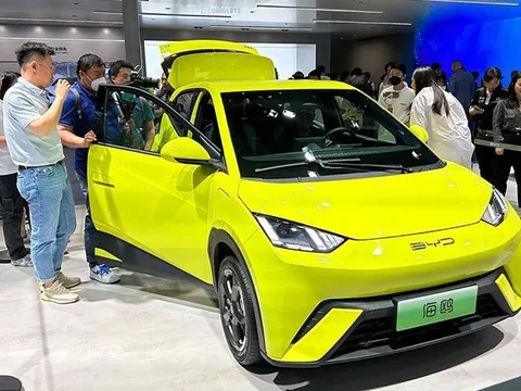 Giá bán chưa đến 300 triệu đồng, "gà đẻ trứng vàng" của BYD đang trở thành kẻ ngáng chân Wuling HongGuang Mini EV