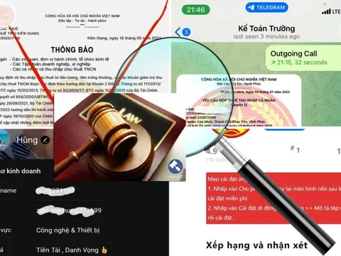 Tổng cục Thuế cảnh báo thủ đoạn giả danh cơ quan thuế để lừa đảo, trục lợi