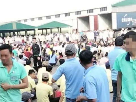 Vụ đình công ở Bình Dương: Thông báo mới liên quan đến thưởng tháng 13
