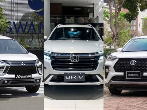 So sánh Honda BR-V, Mitsubishi Xpander và Toyota Veloz Cross: "Cuộc chiến mới" ở phân khúc MPV giá rẻ