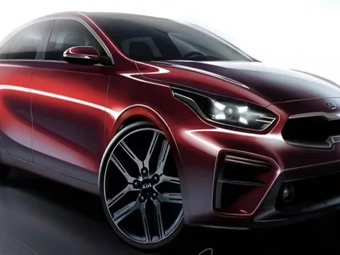 SUV lạ của Kia xuất hiện, dễ là Cerato hatchback hoặc một mẫu xe toàn hoàn mới