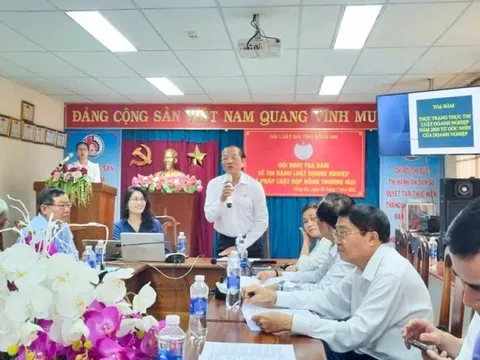 Hội Luật gia tỉnh Đồng Nai tọa đàm về chủ đề Thi hành Luật doanh nghiệp