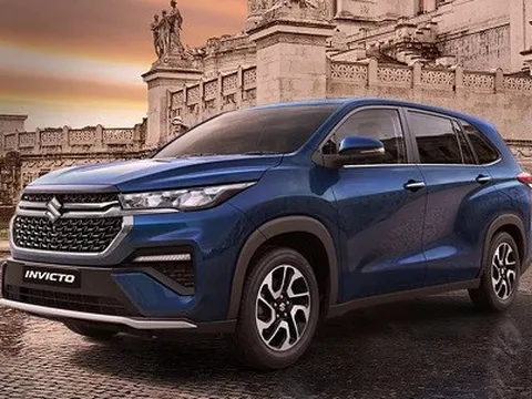 Ảnh chi tiết Suzuki Invicto - Innova thay logo nhưng thiếu công nghệ đắt giá