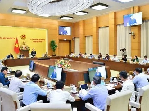 Phiên họp thứ 24 của Ủy ban Thường vụ Quốc hội khai mạc vào ngày 12/7