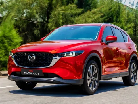 Mazda CX-5 2023 ra mắt Việt Nam: Đắt nhất chỉ 869 triệu, 1 động cơ, không AWD, thêm công nghệ an toàn cạnh tranh CR-V