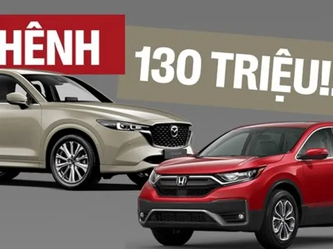 Mazda CX-5 full option rẻ hơn Honda CR-V base gần 130 triệu, bảng so sánh chi tiết này cho bạn thấy xe nào đáng mua hơn