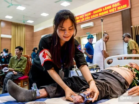 Hà Nam: Thăm khám miễn phí cho thương bệnh binh nặng