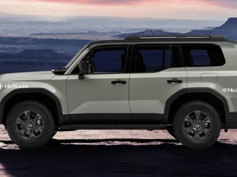 Xem trước Toyota Land Cruiser Prado 2024: Không còn liên quan đời cũ, nhiều điểm giống Lexus GX