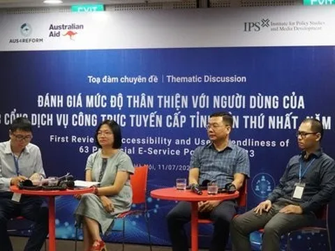 Dịch vụ công trực tuyến cần phải thân thiện hơn với người khuyết tật