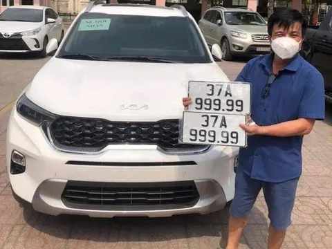 Cấp biển số xe theo mã định danh chủ xe từ ngày 15-8