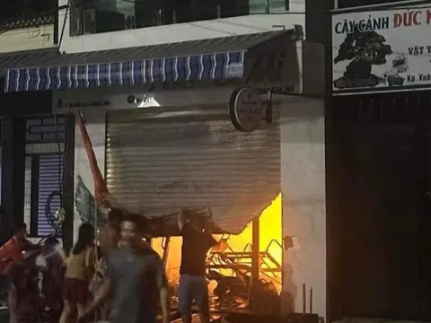 Hai người tử vong trong vụ cháy nhà ở TP.Sầm Sơn