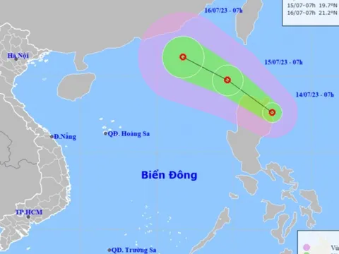 Áp thấp nhiệt đới mạnh lên thành bão, giật cấp 11 trong những ngày tới