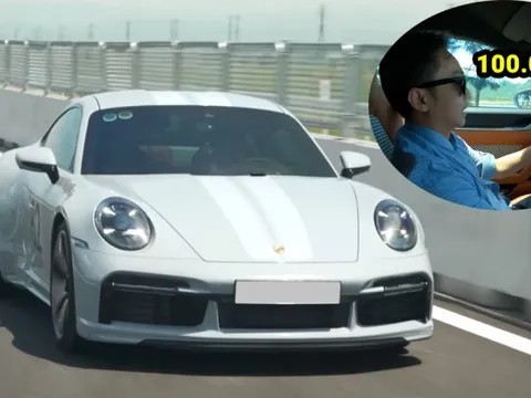 Cường Đô La ‘review’ Porsche 911 số sàn vừa mua giá hơn 19 tỷ đồng: ‘Lái thích, nhưng đi đường dài hơi đuối và ê ẩm chân’