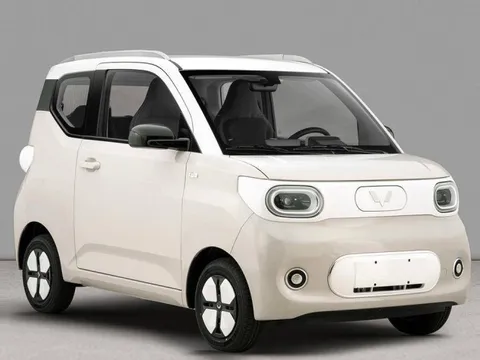 'Vua xe điện' mini Wuling HongGuang Mini EV hé lộ phiên bản mới: kích thước to hơn, công suất khỏe hơn