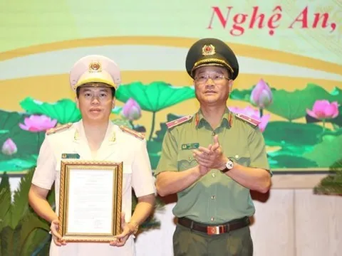 Nghệ An có tân Phó Giám đốc Công an tỉnh