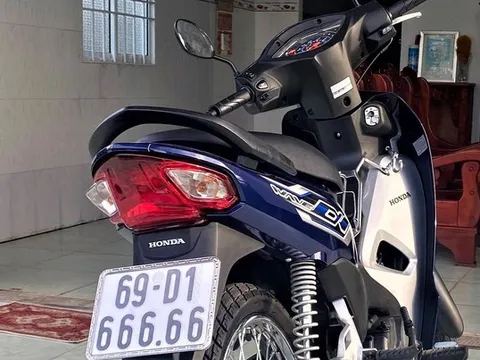 Bấm được biển "ngũ quý 6", thanh niên rao bán lại xe máy giá gấp hơn 10 lần