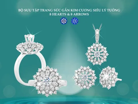 Khám phá tính 'siêu lý tưởng' của trang sức kim cương