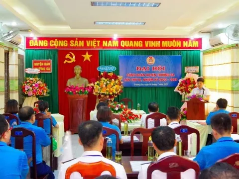 Công đoàn huyện Trường Sa tổ chức đại hội nhiệm kỳ 2023-2028