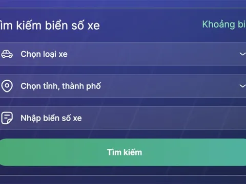 Chính thức mở cổng đấu giá biển số xe toàn quốc, khởi điểm với hơn 153 nghìn biển số