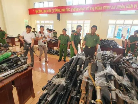 Đắk Lắk: Thu hồi 1.278 khẩu súng các loại
