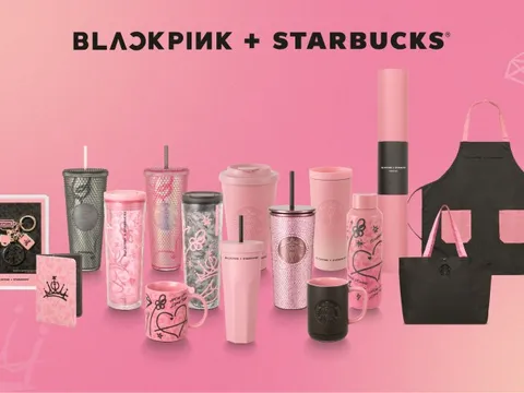 "Đu trend" tầm cỡ Starbucks: Hợp tác trực tiếp với BlackPink mở bán món nước mới, chỉ có tại Việt Nam