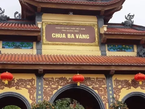 Chùa Ba Vàng nói gì về việc "không báo cáo thu chi tiền công đức"?