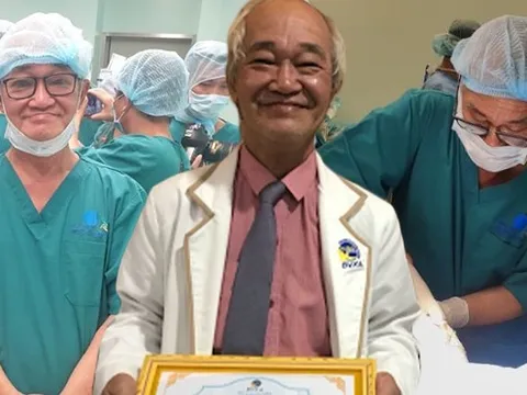 Bác sĩ trong ekip mổ Song Nhi qua lời 'flex' của con trai: “Ba tôi mặc như bác xe ôm và tự mổ ngón tay"