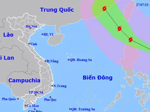 Bão Doksuri có ảnh hưởng tới đất liền nước ta?