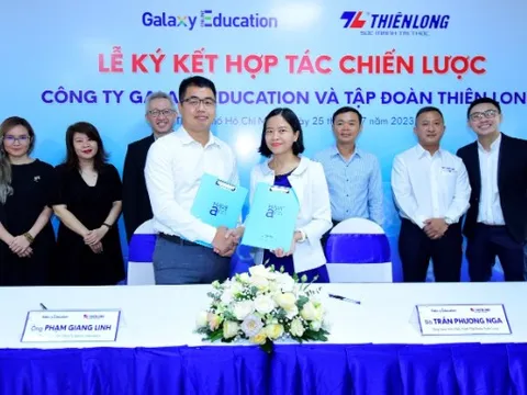 Tập đoàn Thiên Long hợp tác chiến lược với Galaxy Education