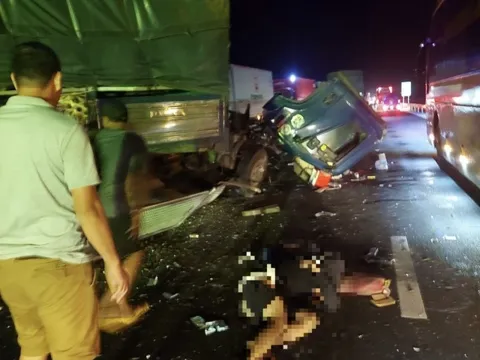 Liên tiếp xảy ra tai nạn trên tuyến cao tốc Vĩnh Hảo - Phan Thiết