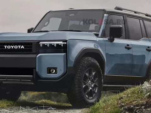 Đây có thể là thiết kế chính thức của Land Cruiser Prado 2024 ra mắt tuần sau, dễ thành cơn sốt khi về Việt Nam