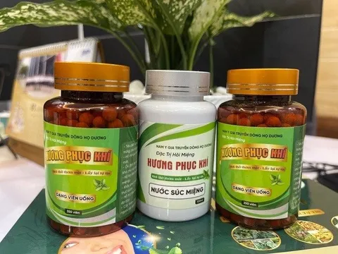 Lợi dụng hình ảnh bác sĩ, giả mạo giấy tờ quảng cáo bán Hương Phục Khí