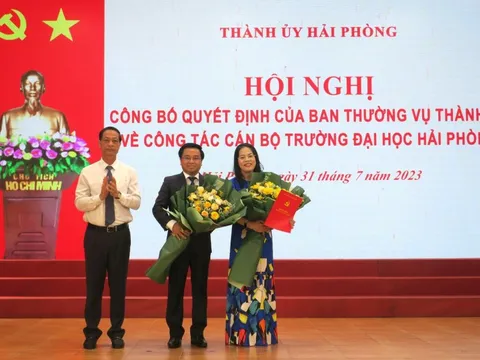 Đại học Hải Phòng có lãnh đạo mới sau khi bí thư và hiệu trưởng bị điều chuyển