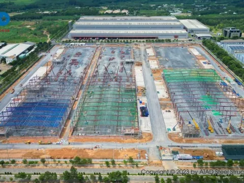 Năng lực "đáng gờm" của thành viên chuyên kết cấu thép trong liên doanh Vietur: Xây nhà máy cho Vinfast, Hòa Phát, FPT,... mỗi năm trung bình thực hiện 175 công trình